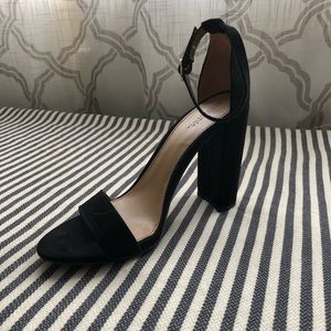 Black Block Heels